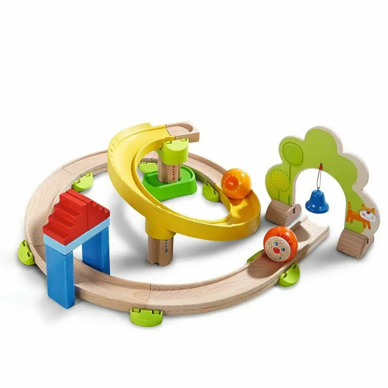 Kullerbu Spiral Starter Track – 26-Piece Wooden Set 1