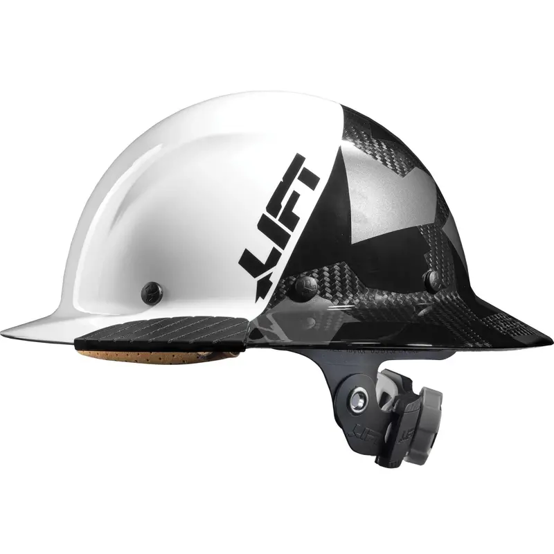 Lift Dax Carbon Fiber Camo Full-Brim Hard Hat 2