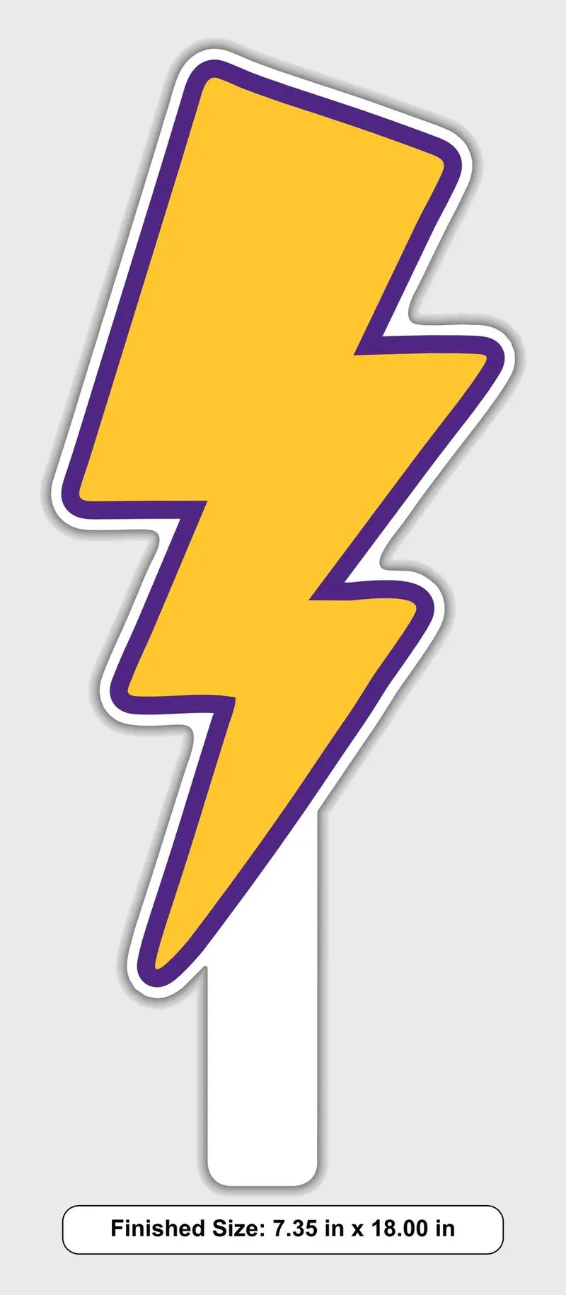 Lightning Bolt Rally Stick – Fan Motivation Tool 1