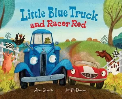 Little Blue Truck And Racer Red: A Friendly Racing Surprise 1