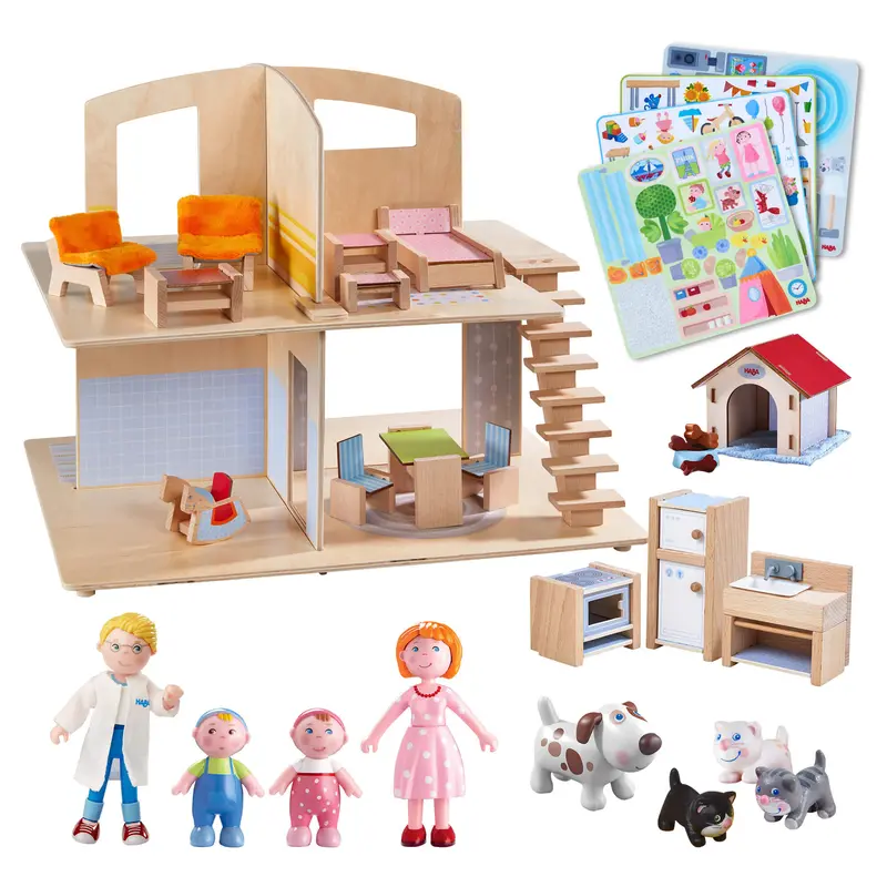 Little Friends Dollhouse Ultimate Bundle – Complete Imaginative Play System 1