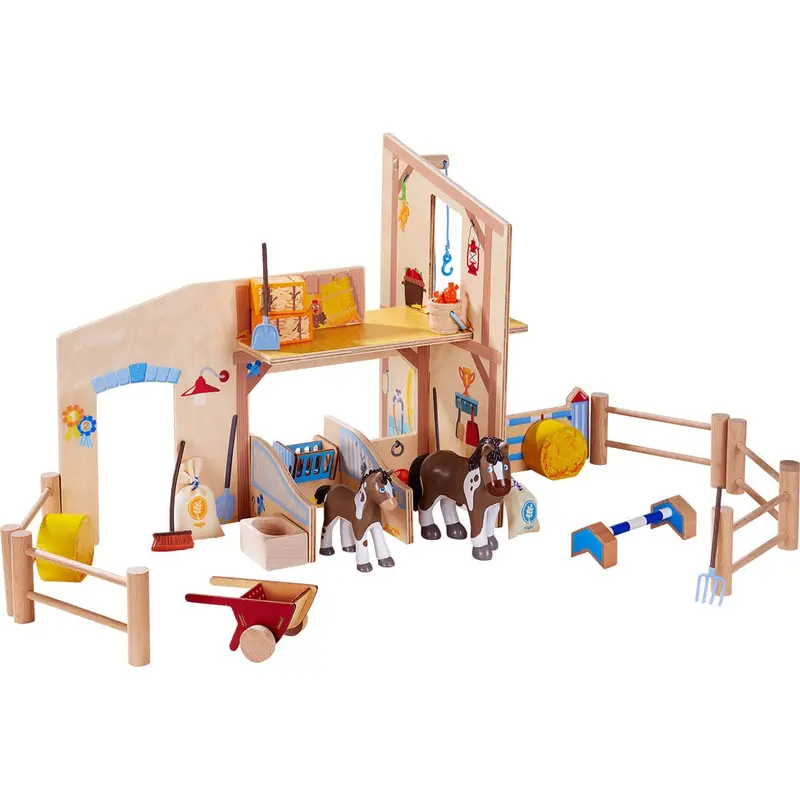 Little Friends Happy Horse Riding Stable Playset 1