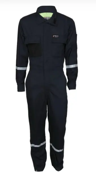 Mcr Safety Summit Breeze® Fr Navy Coverall – 7-Ounce Cotton, Z87+ Compliant 1