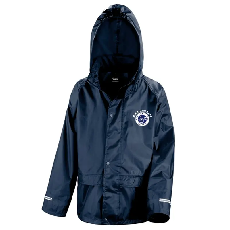 Middleton East Pony Club Water-Resistant Kids Rain Jacket 1