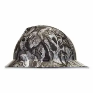 Msa V-Gard Hydro-Dip Slotted Hard Hat With Fas-Trac Iii Suspension – Devils Canyon Finish 1