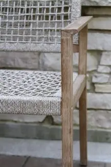 Nautical Rope And Eucalyptus Wash Dining Chairs (2-Pack) 1