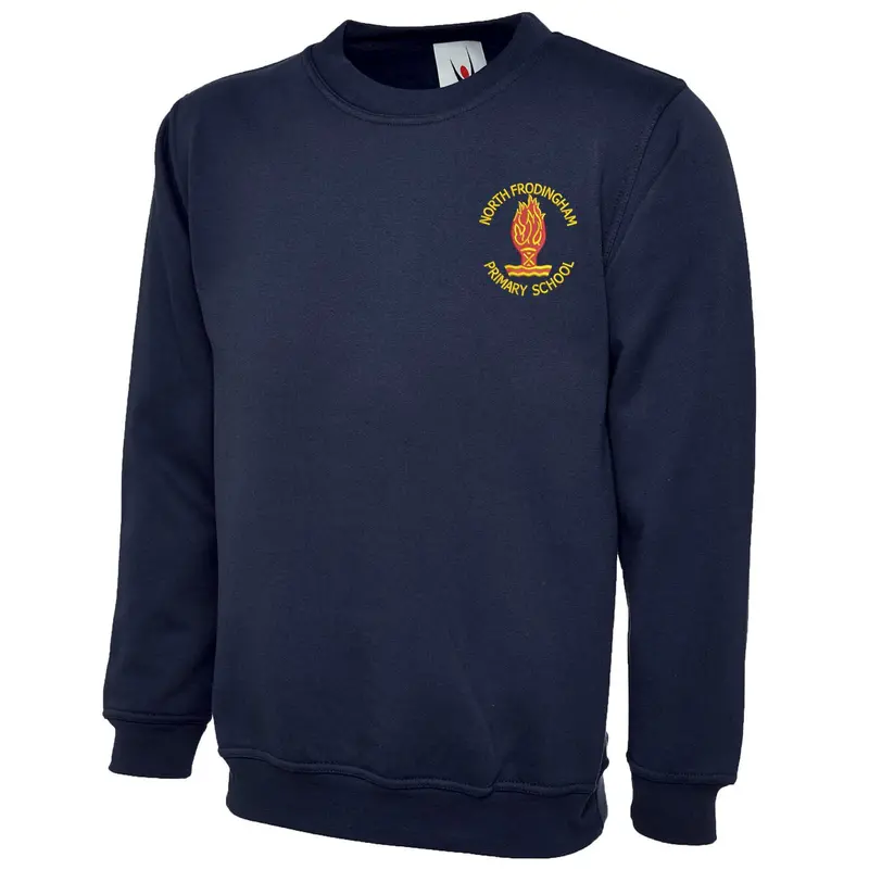 North Frodingham School Brushed Cotton Sweatshirt 1