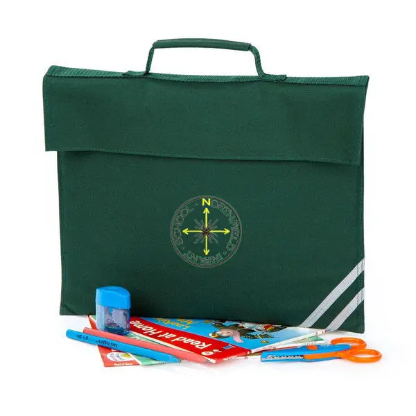 Northfield School Drawstring Book Bag 1