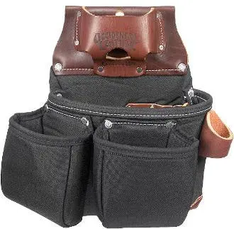 Occidental Leather Black Triple-Pocket Tool Bag – Model B8018Db 1