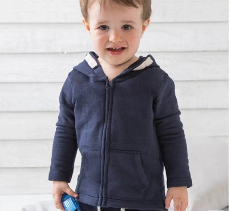 Organic Baby Hooded Sweatshirt (Zoodie) 1
