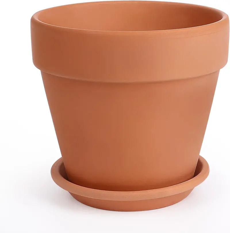 Oversized Classic Terracotta Flower Pots 2