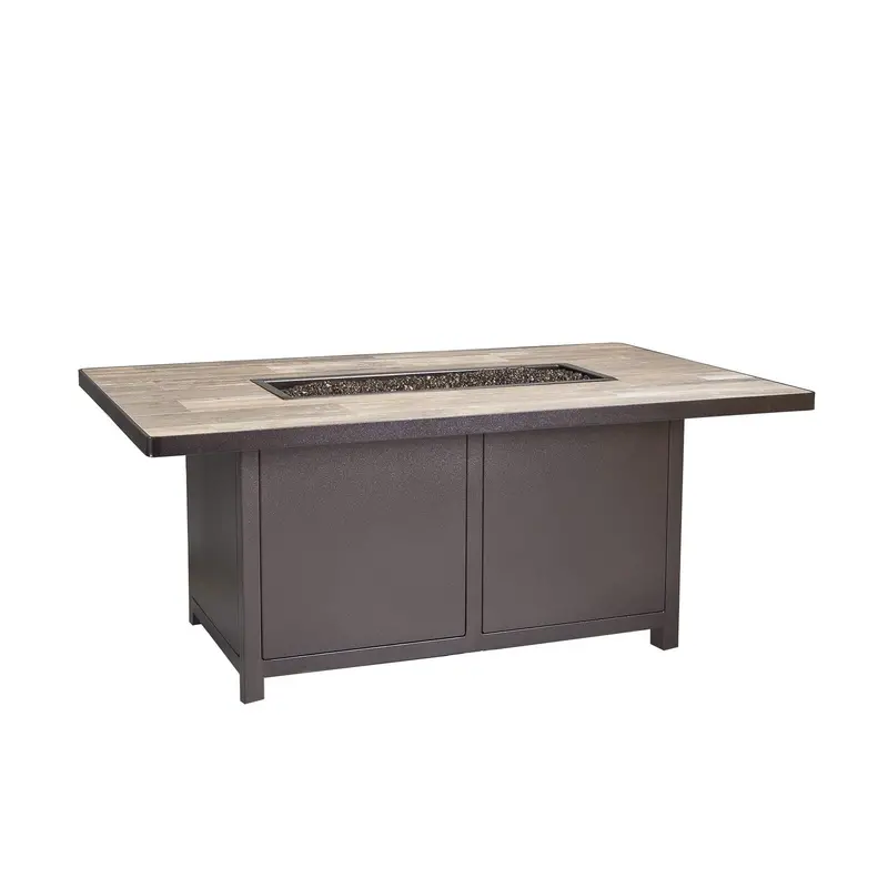 Ow Lee Elba Chat-Height Fire Pit Table (36" X 58") 1