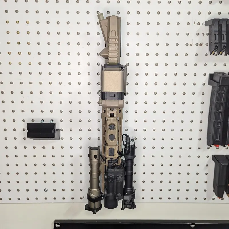 Pegboard, Skadis, Wall Control & Vaultek Vertical Ar-15 Upper Mount 1