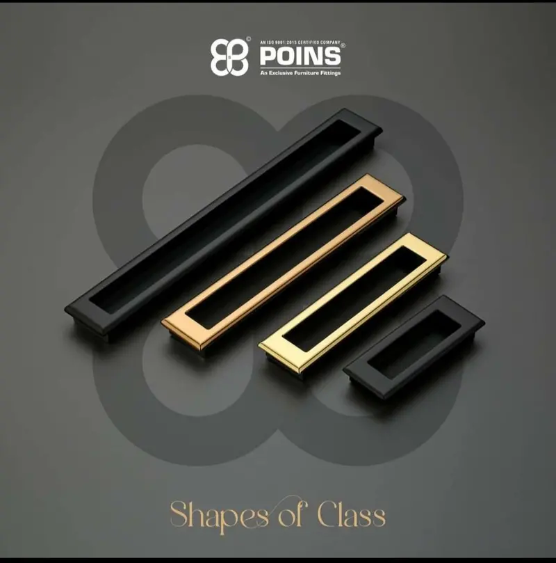 Poins Low-Profile Sliding Door Handle – Model 06 1
