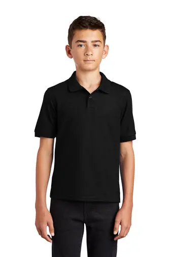 Port Authority Youth Silk Touch Polo – Breathable Design