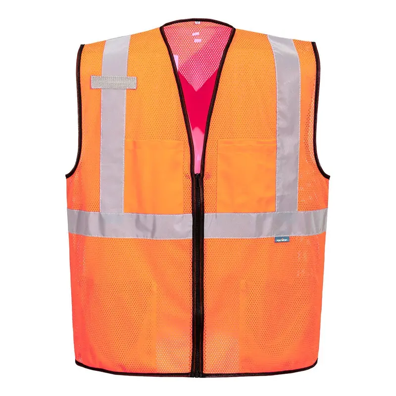 Portwest Tampa Hi-Vis Mesh X-Back Safety Vest – Breathable Ansi Class 2 (#Us396) 1