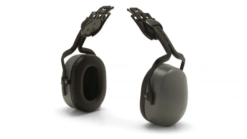 Pyramex Cap-Mount Earmuffs – Compatible With Slotted Hard Hats #Cm6010 1