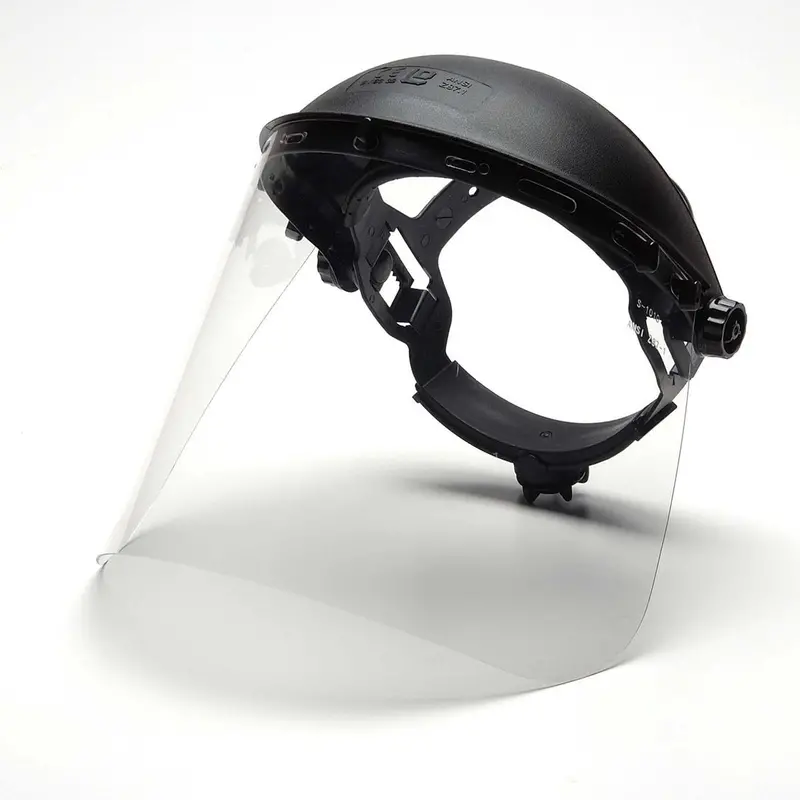 Pyramex Hgbr-S1020 Headgear With Integrated Polycarbonate Face Shield 1