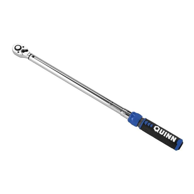 Quinn 1/2-Inch Drive Click-Type Torque Wrench – 50–250 Ft-Lb Range 1
