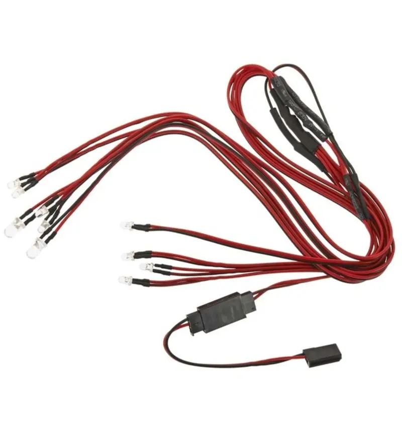 Rc4Wd Led Light Kit Compatible With Blazer Body – Includes Wiring & Mounts (Rc4Ze0084) 1