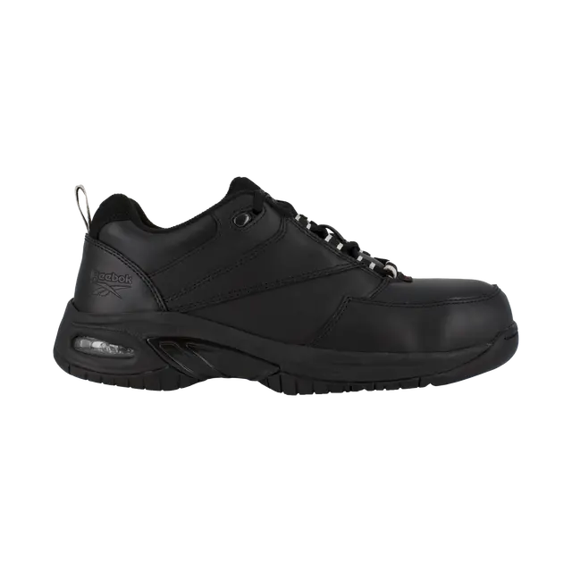 Reebok Tyak Athletic Oxford – Women’S Black Composite Toe Safety Shoe #Rb417 1
