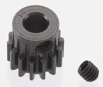 Robinson Racing X-Hard Black Steel Pinion Gear – 32P, 14 Tooth, 5Mm Shaft (Rrp8614) 1