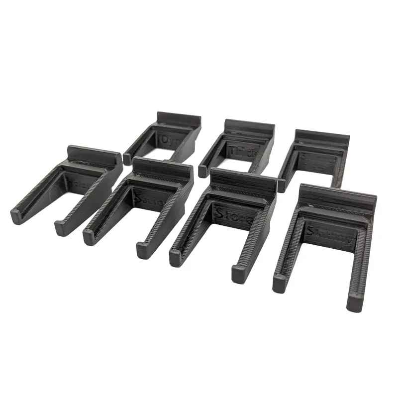 Slatwall Test Fitment Kit For Magazine Rack Installation 1