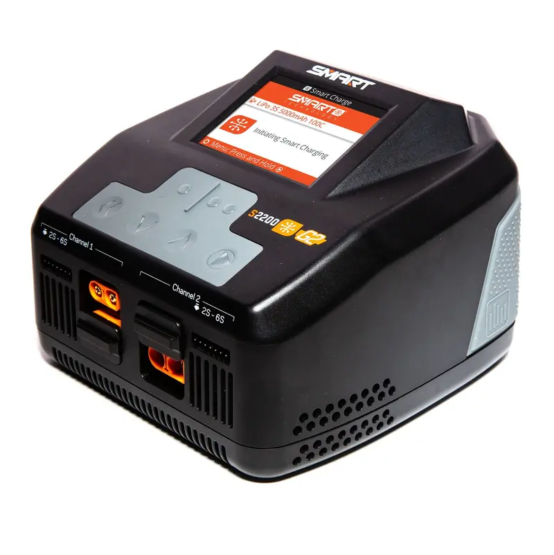 Spektrum Spmxc2010 S2200 G2 Dual-Port Smart Ac Charger (6S / 20A / 200W Per Port) 1