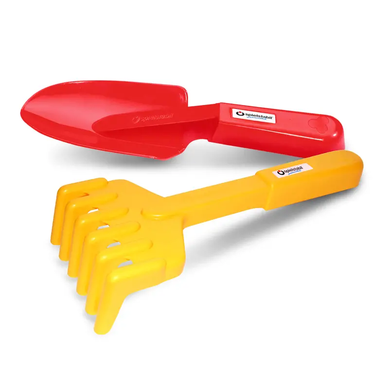 Spielstabil Garden Tool Set – Child-Sized Rake And Shovel 1