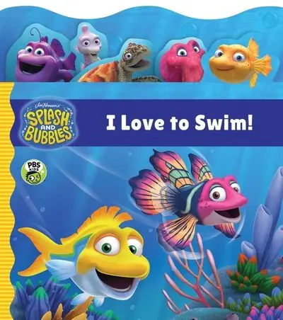 Splash And Bubbles: I Love To Swim! – Interactive Tabbed Board Book 1