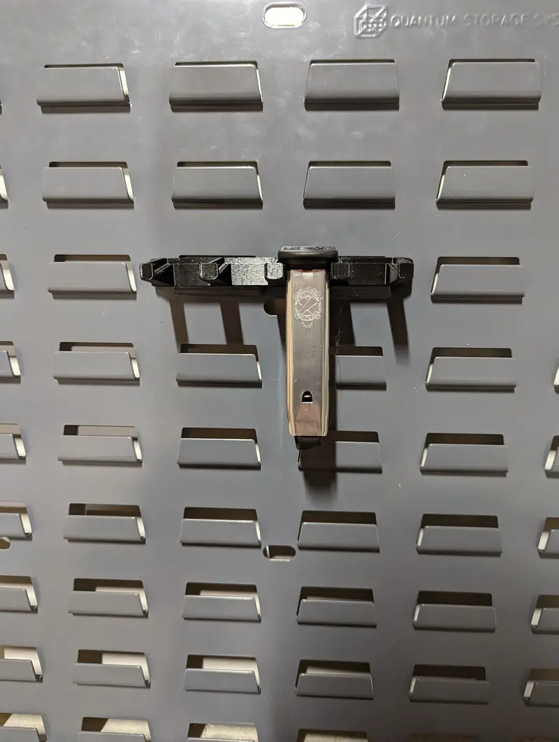 Springfield Xdm 9Mm Magazine Mount For Secureit Or Akro-Mils Racks 1