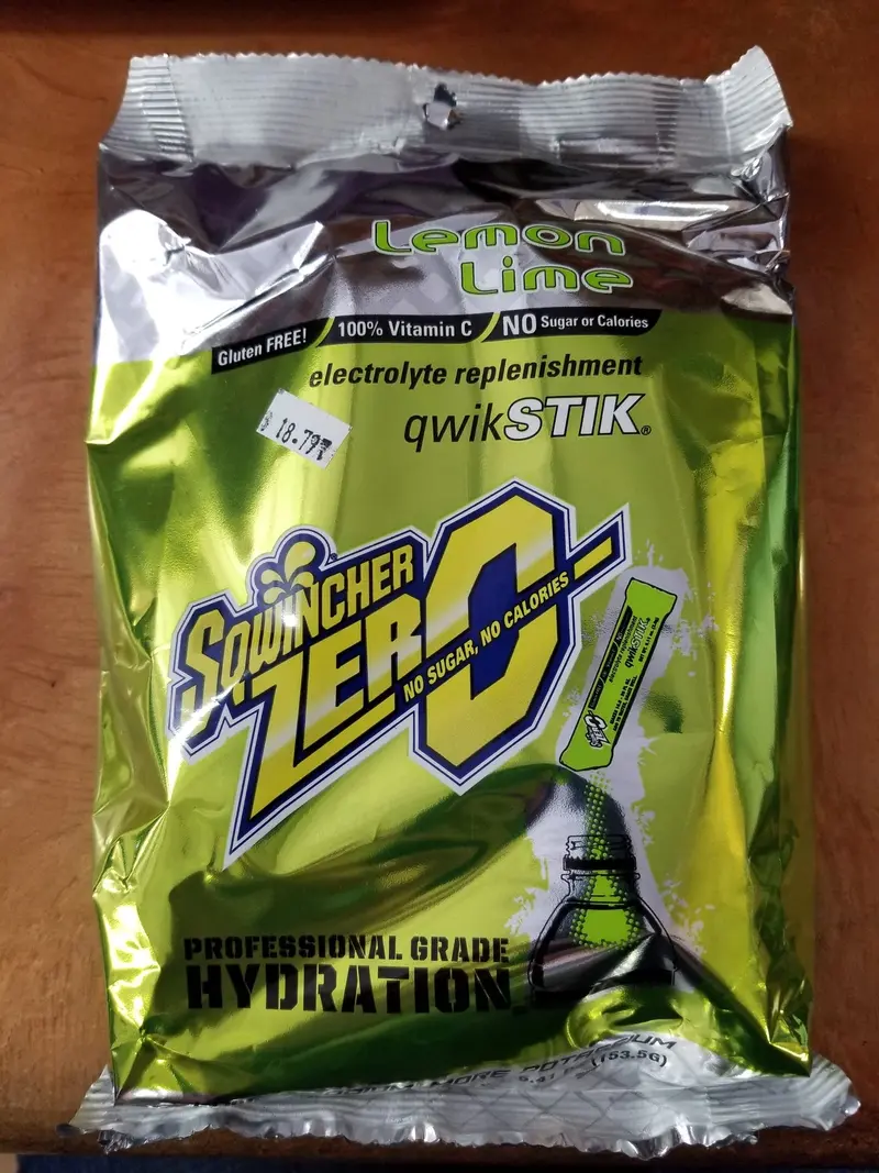 Sqwincher Zero Qwik Stiks Electrolyte Pack – 50 Count 1