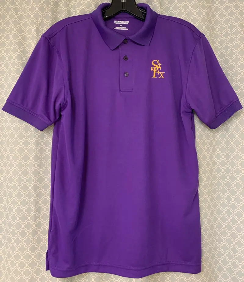 St. Francis Boys’ Athletic Polo – Stretch & Breathable Design 1