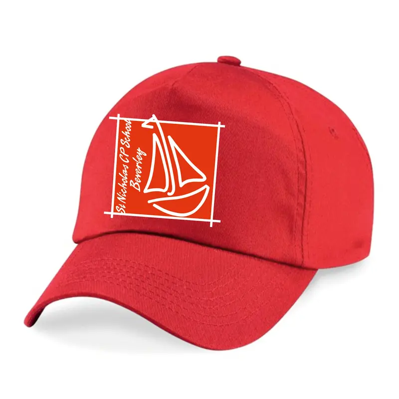 St Nicholas Primary School Cap – Embroidered School Hat For Outdoor Wear 1