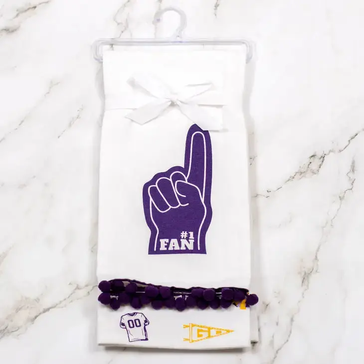 Team-Spirited Football Fan Hand Towels 1