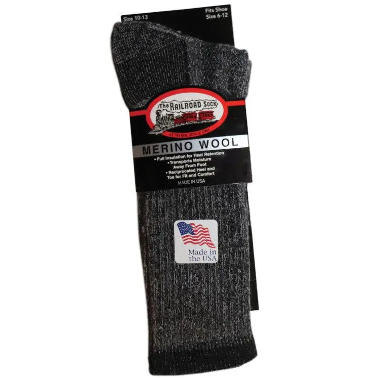The Railroad Sock – Merino Wool Blend, Moisture-Wicking Work Sock 1