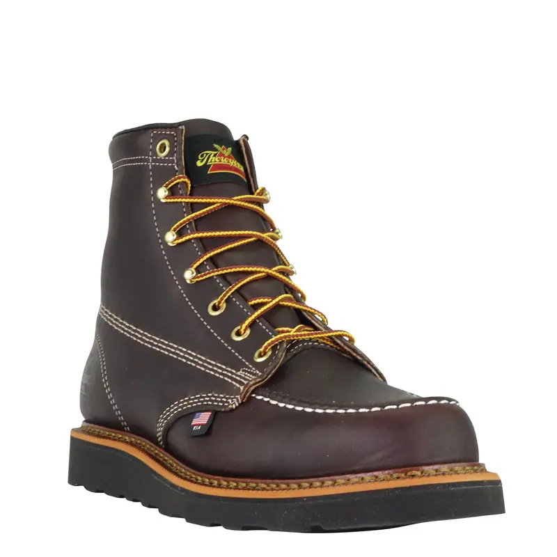 Thorogood Black Walnut Moc Toe Wedge St Boot – 6", Style #814-4266 1
