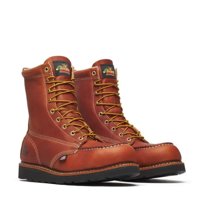 Thorogood Men’S 8-Inch American Heritage Moc Toe Work Boot – Style 804-4288 1