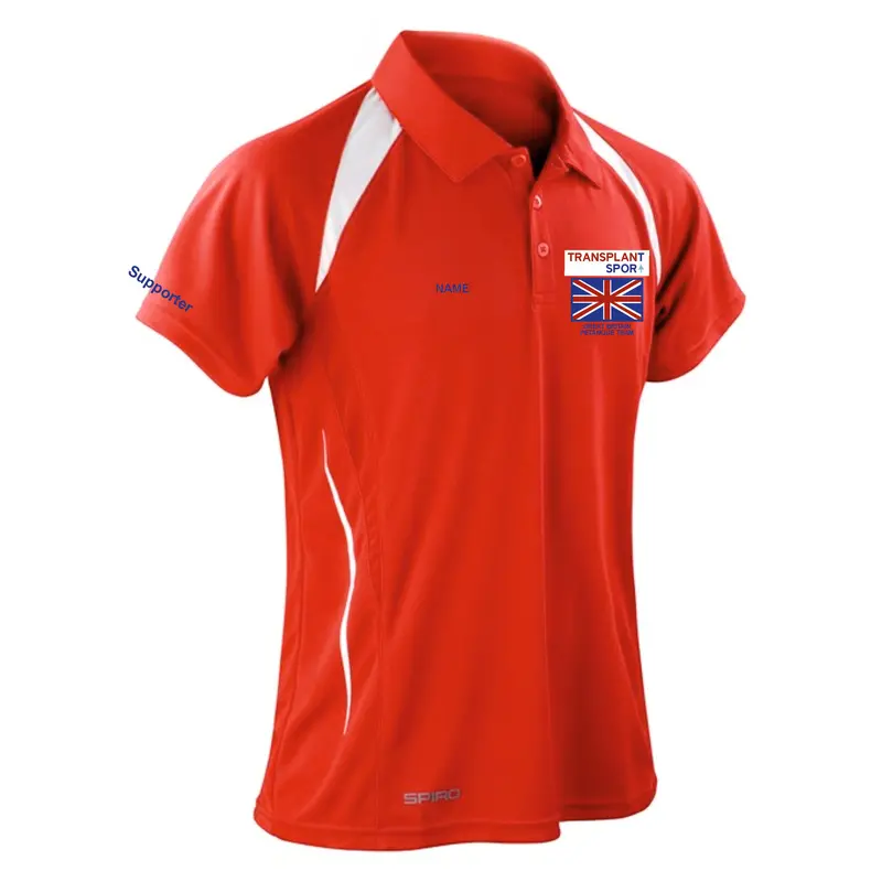 Transplant Sport Spiro Unisex Athletic Polo 1