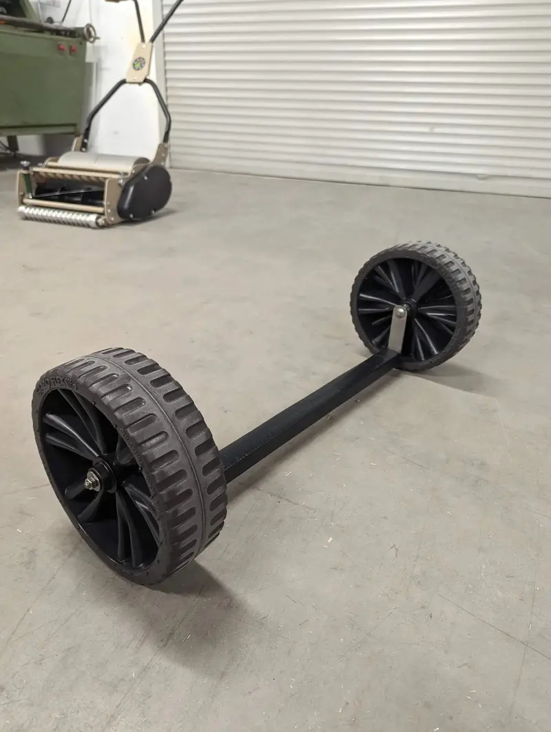 Transport Wheel Kit For Manual Reel Mowers 1