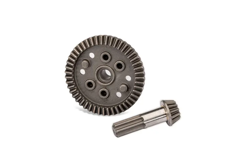Traxxas Front Differential Ring & Pinion Gear Set – High-Strength Replacement For Slash & Rustler (Tra10778X) 1