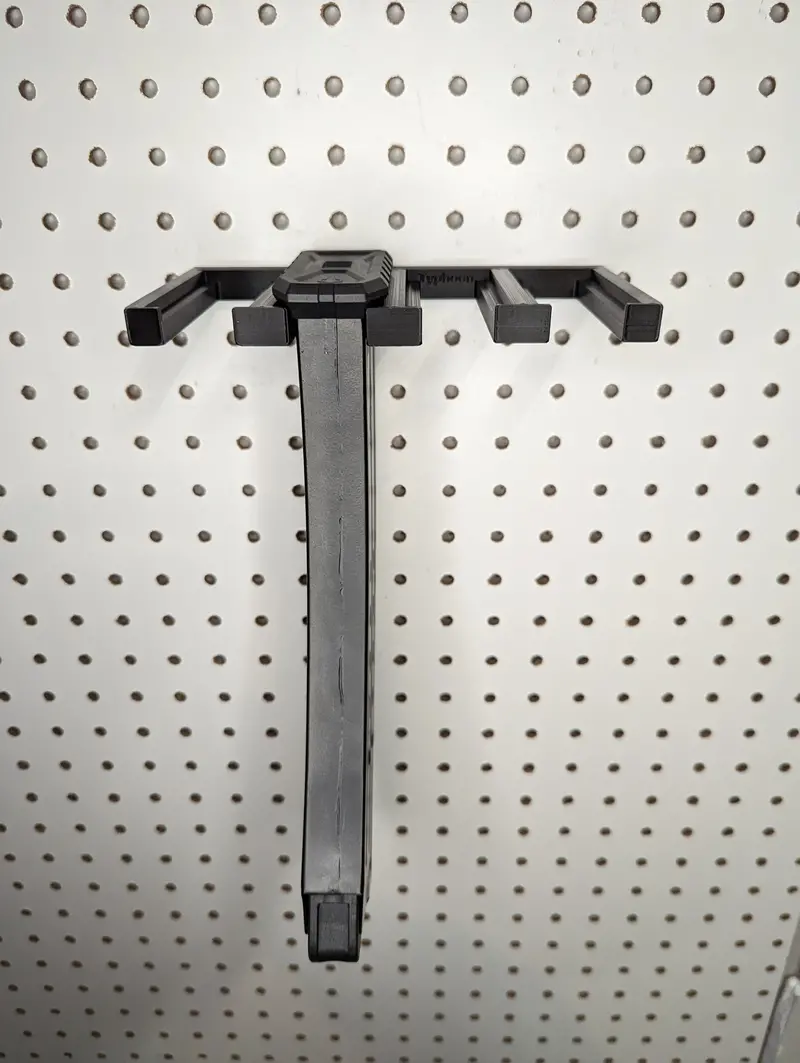 Typhoon Defense F12/X12 Magazine Adapter For Pegboard, Ikea Skadis, Wall Control, And Vaultek 1