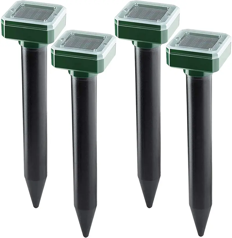 Ultrasonic Solar Animal Repeller – 4-Pack Or 8-Pack For Yard & Garden Protection 1