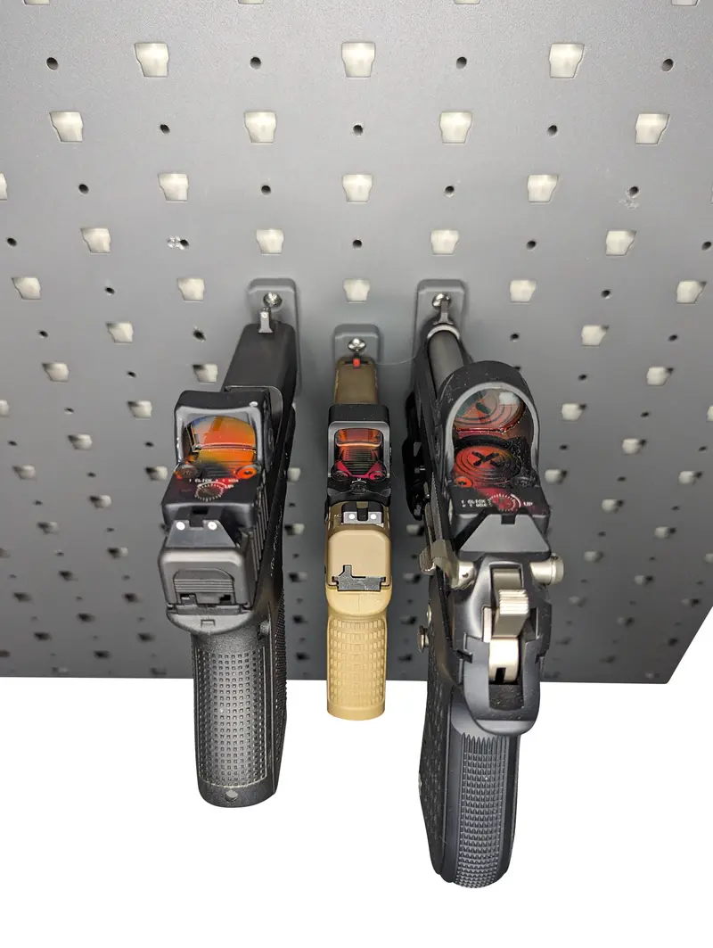 Universal Pistol & Suppressor Mount – Gallowtech Handgun Storage System 1