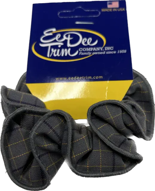 Vcs Plaid Hair Scrunchie For School Spirit 1