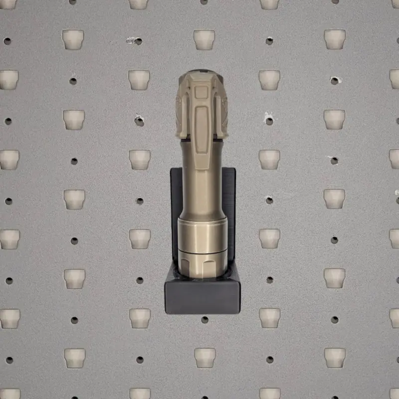 Vertical Flashlight Mount For Gallowtech Systems – Compact Gear Display Rack 1
