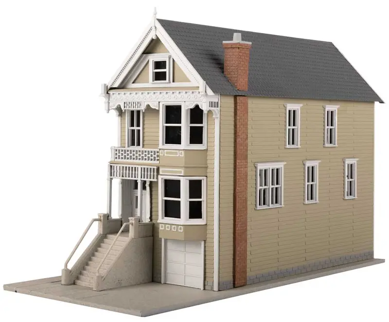 Walthers Kavanaugh House – Large Victorian Model Kit (9.05 X 19.53 X 12.7 Cm, 931-951) 1