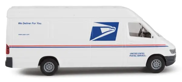 Walthers Usps Delivery Van Model – 'We Deliver' Livery (949-12208) 1