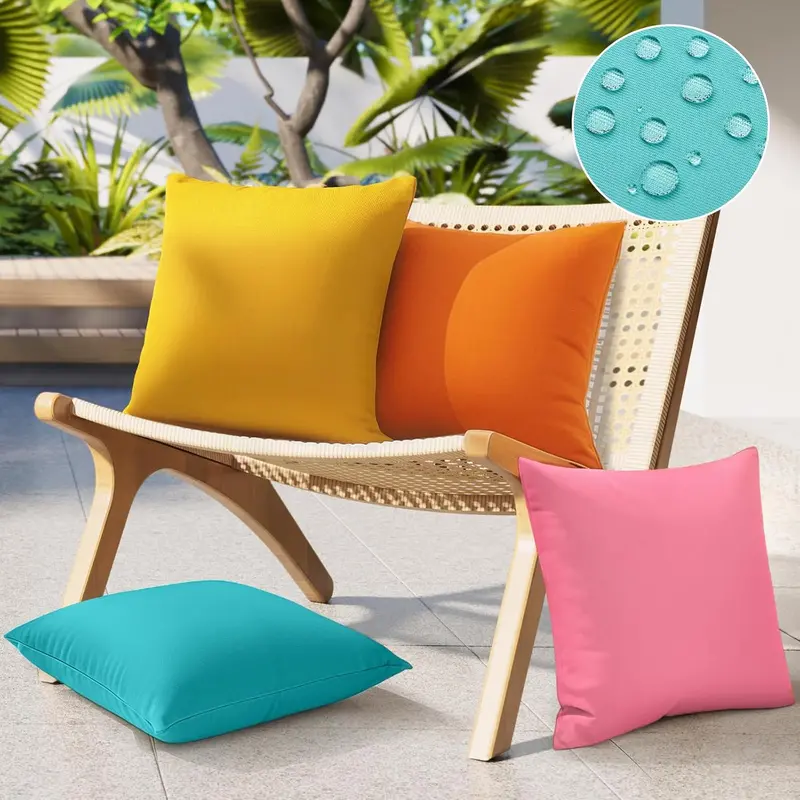 Water-Resistant Outdoor Throw Pillow Covers – Durable & Fade-Resistant 1