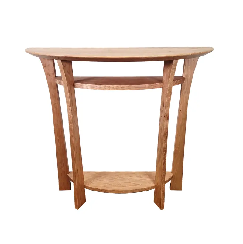 Waterfall Demilune Accent Table – Seasonal Sale 1